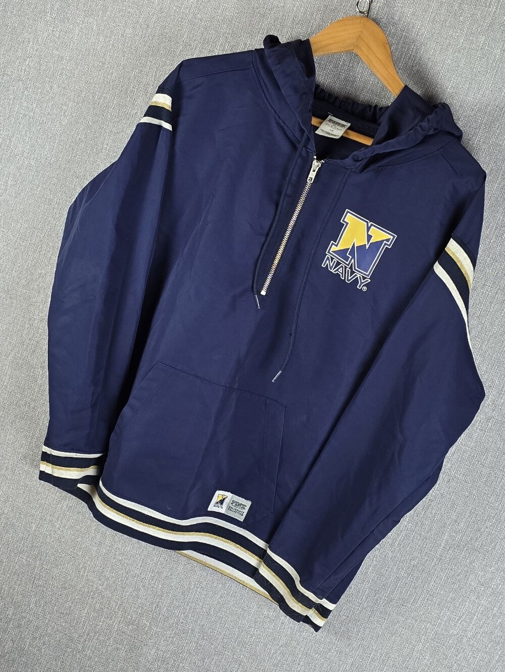 Victoria's Secret Collegiate Collection U.S. Navy Midshipmen Hooded Pullover L